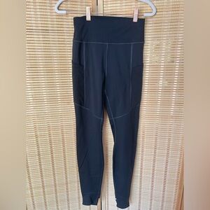 MINT SIZE ? (Guessing Large) Black High-Waisted Stirrup Leggings